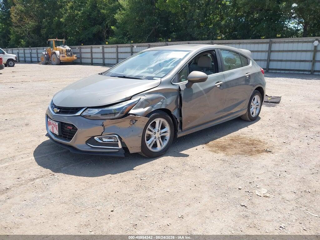 3G1BE6SM9JS609734 2018 CHEVROLET CRUZE photo no. 2