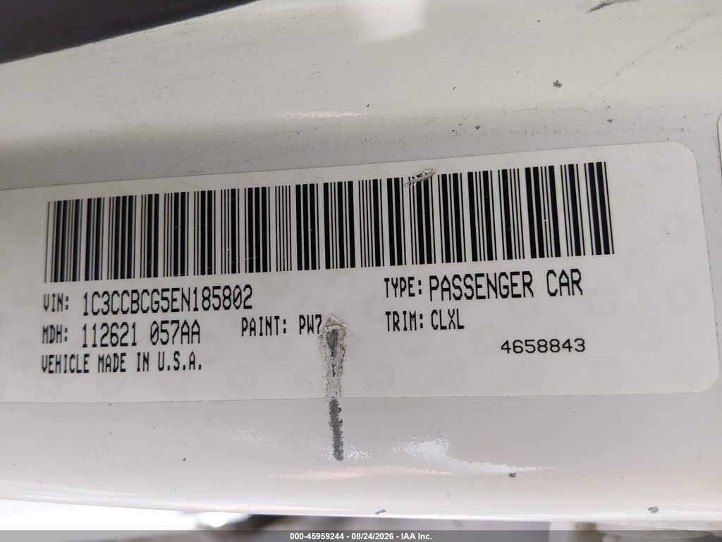 1C3CCBCG5EN185802 2014 CHRYSLER 200 photo no. 9