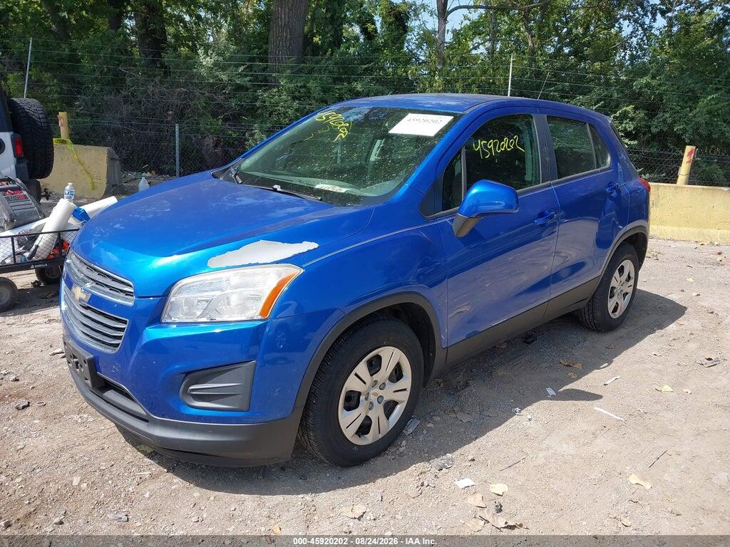 KL7CJKSB9FB090554 2015 CHEVROLET TRAX photo no. 2