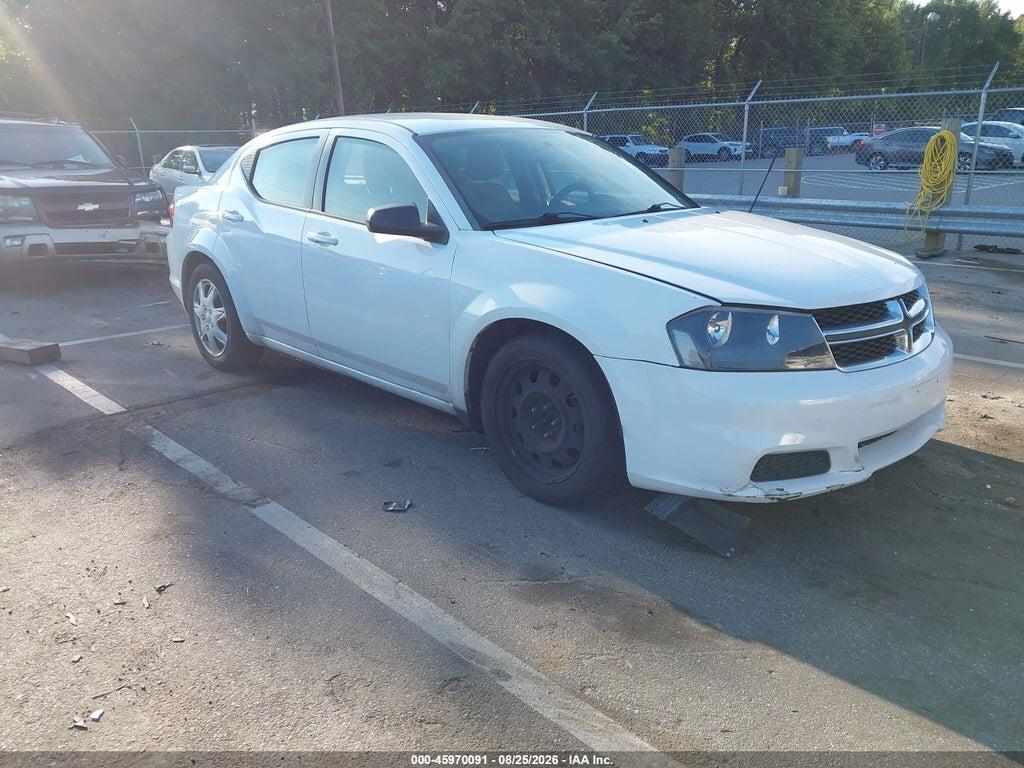 1C3CDZAB6EN189385 2014 DODGE AVENGER photo no. 1