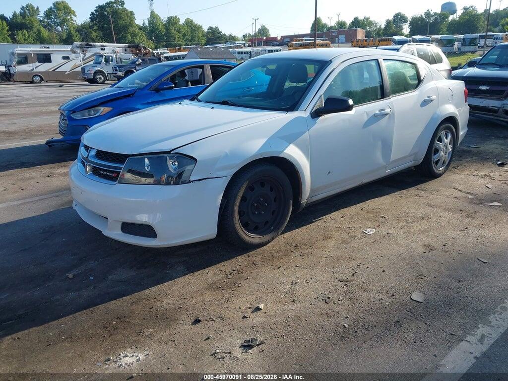 1C3CDZAB6EN189385 2014 DODGE AVENGER photo no. 2
