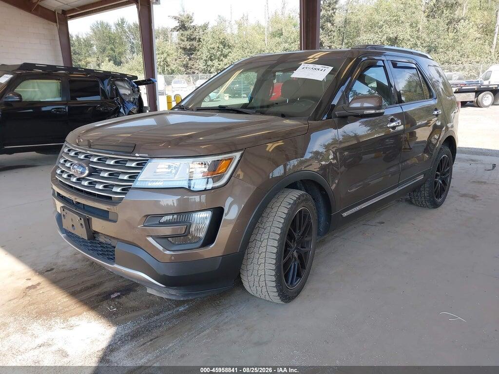 1FM5K8F82GGA73167 2016 FORD EXPLORER photo no. 2