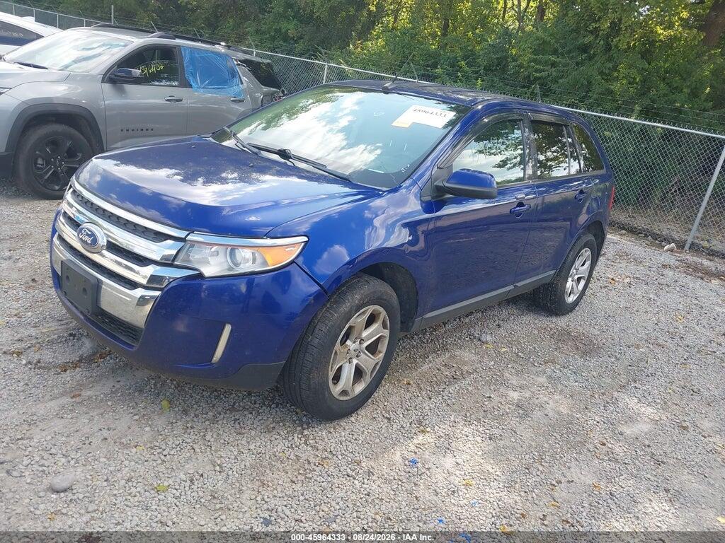 2FMDK4JC4EBA37792 2014 FORD EDGE photo no. 2