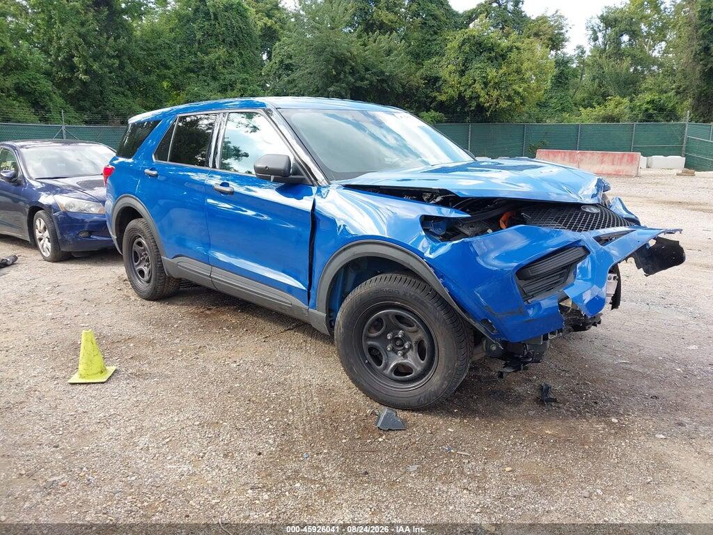 2020 FORD POLICE INTERCEPTOR UTILITY 1FM5K8AW9LGC14591