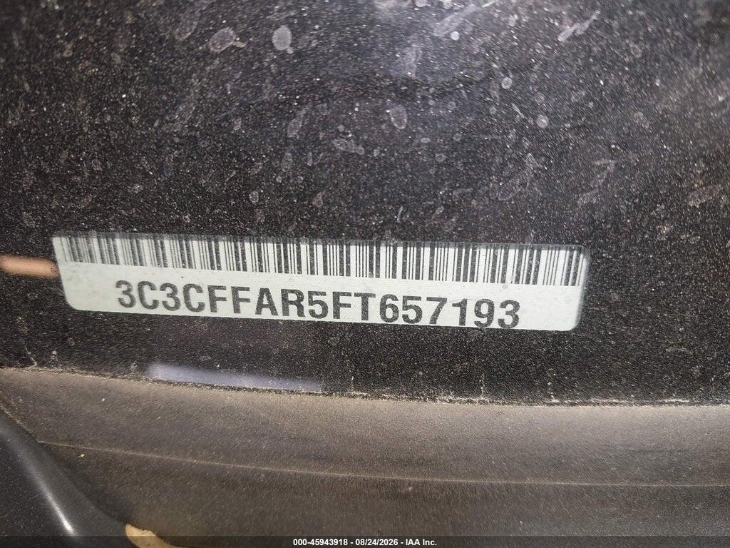 3C3CFFAR5FT657193 2015 FIAT 500 photo no. 9