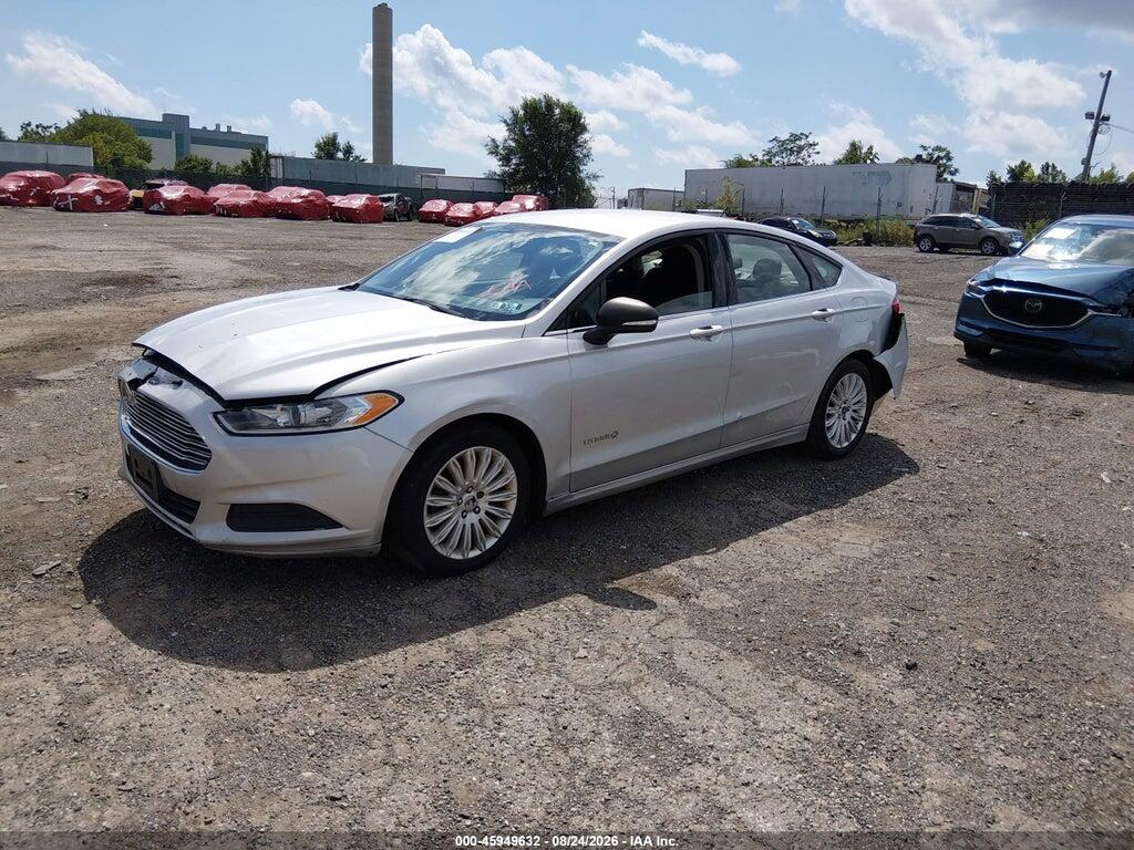 3FA6P0LU3GR389396 2016 FORD FUSION HYBRID photo no. 2