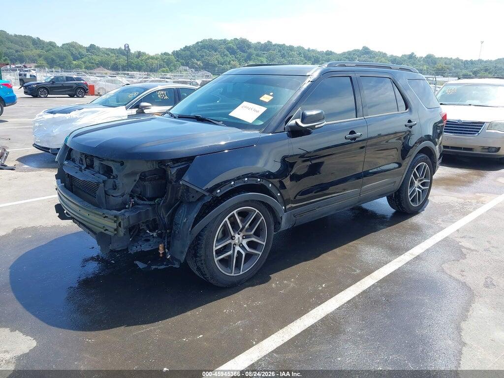 1FM5K8GT9JGB33262 2018 FORD EXPLORER photo no. 2
