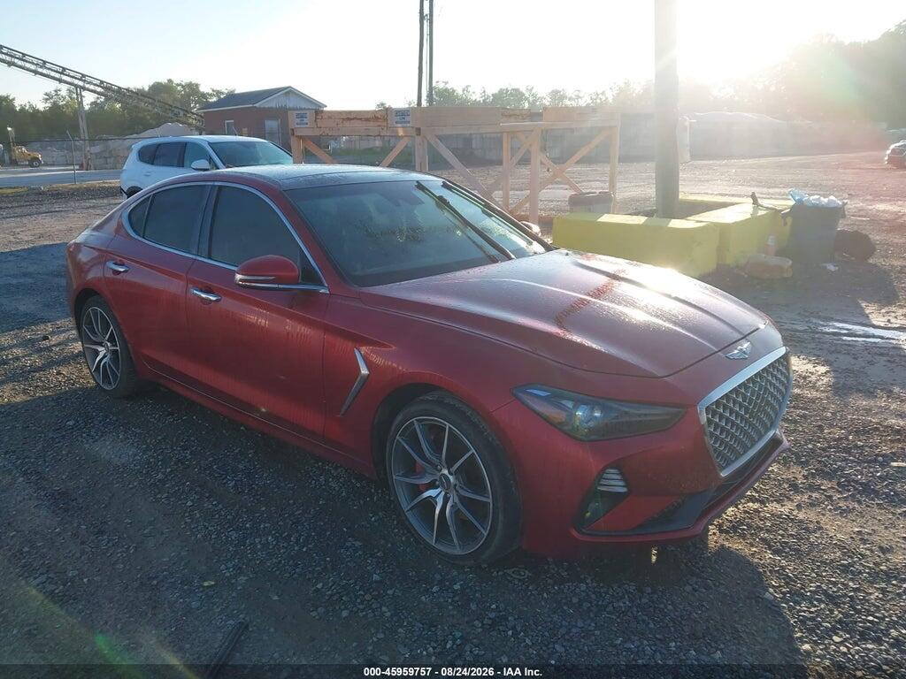 2020 GENESIS G70 KMTG74LEXLU063663
