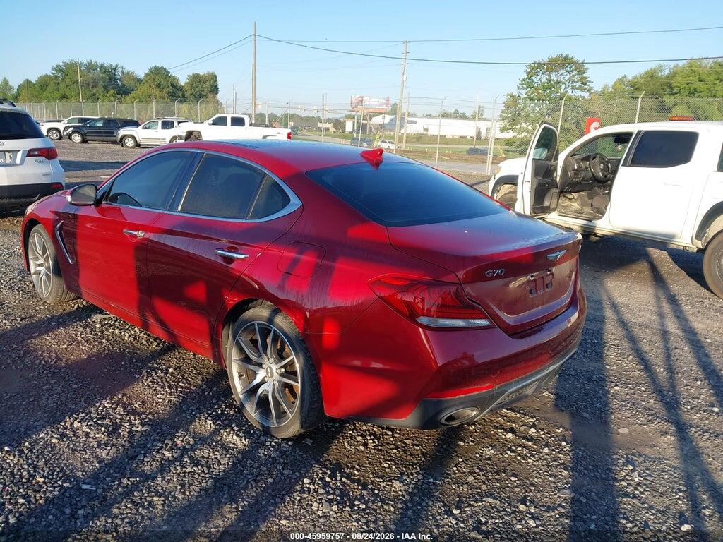 KMTG74LEXLU063663 2020 GENESIS G70 photo no. 3