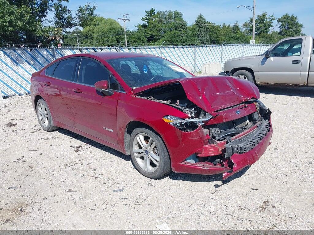 2018 FORD FUSION HYBRID 3FA6P0LU1JR173800