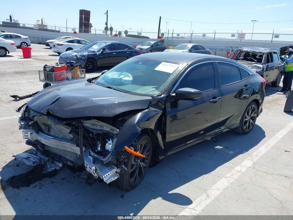 2HGFC2F82KH541125 2019 HONDA CIVIC photo no. 2