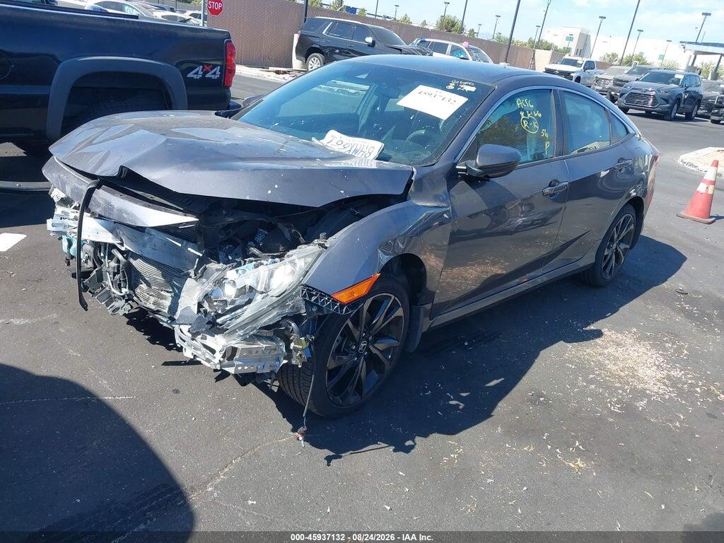 2HGFC2F84KH528151 2019 HONDA CIVIC photo no. 2