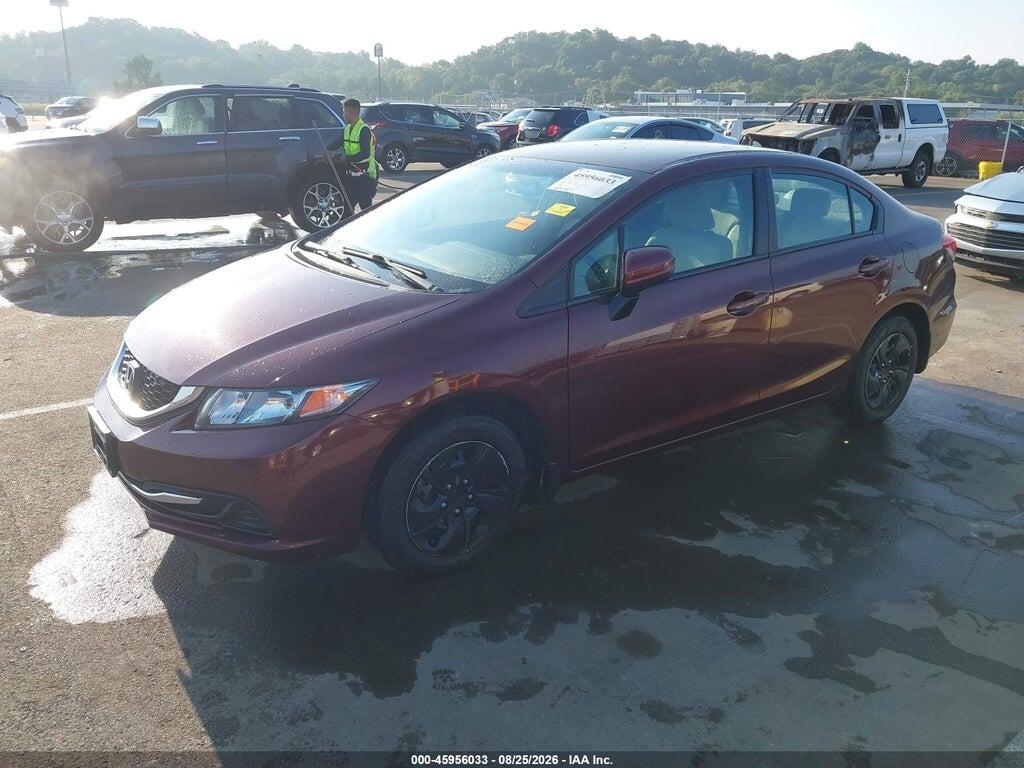 19XFB2F58EE063333 2014 HONDA CIVIC photo no. 2