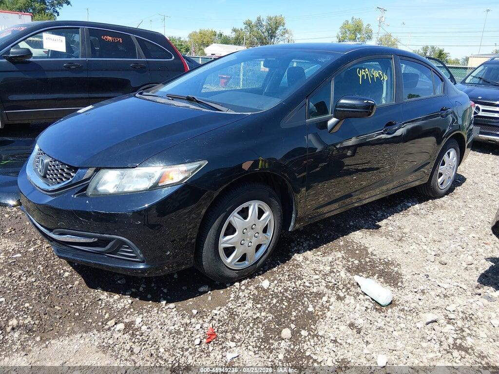 19XFB2F58EE046869 2014 HONDA CIVIC photo no. 2