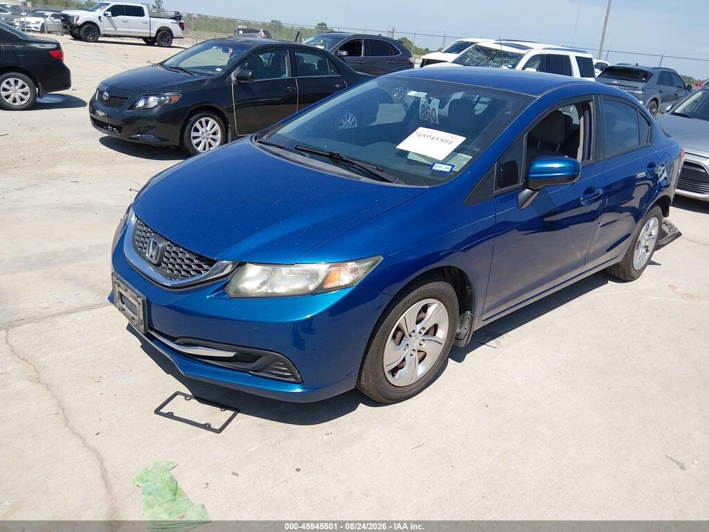 19XFB2F59EE062630 2014 HONDA CIVIC photo no. 2