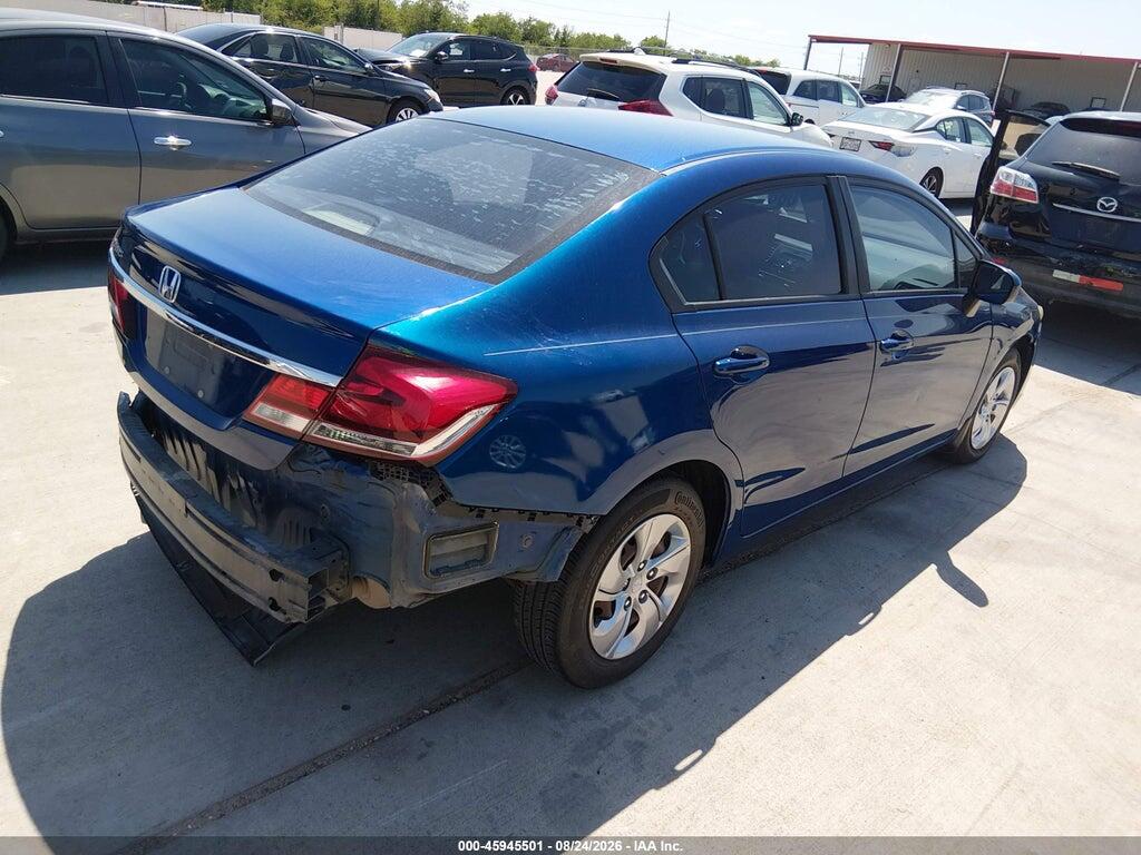 19XFB2F59EE062630 2014 HONDA CIVIC photo no. 4