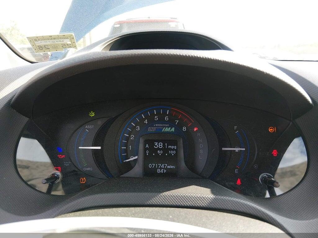 JHMZE2H3XES002061 2014 HONDA INSIGHT photo no. 7