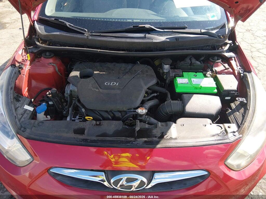 KMHCT4AE1EU693713 2014 HYUNDAI ACCENT photo no. 10
