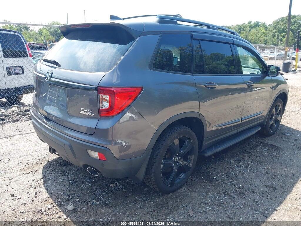 5FNYF8H09KB017307 2019 HONDA PASSPORT photo no. 4