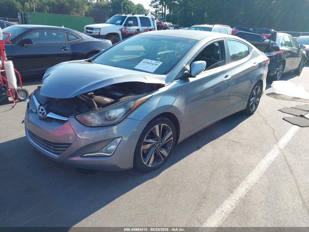 KMHDH4AE6EU032300 2014 HYUNDAI ELANTRA photo no. 2