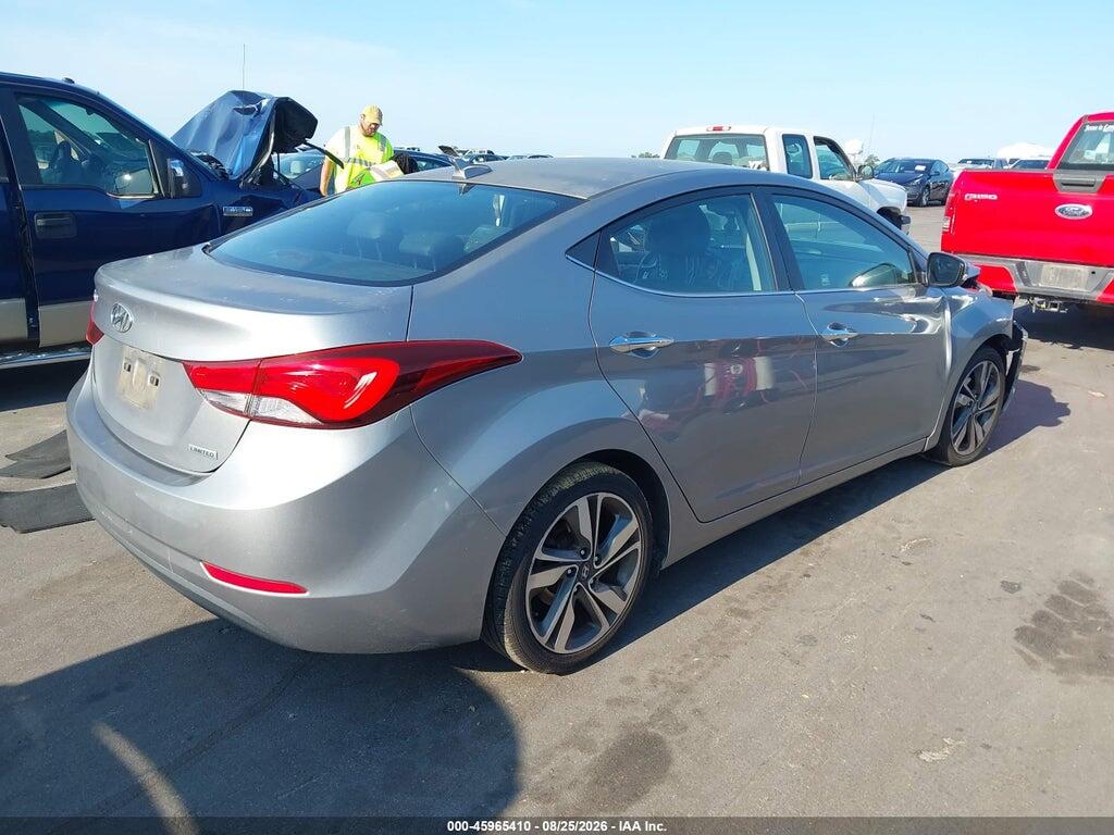 KMHDH4AE6EU032300 2014 HYUNDAI ELANTRA photo no. 4