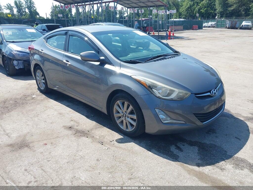2014 HYUNDAI ELANTRA 5NPDH4AE7EH502896