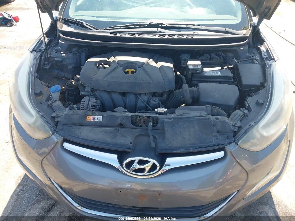 5NPDH4AE7EH502896 2014 HYUNDAI ELANTRA photo no. 10