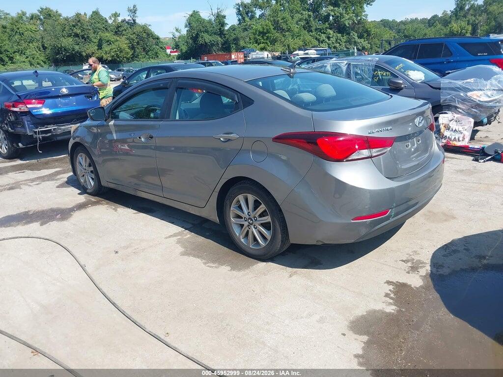 5NPDH4AE7EH502896 2014 HYUNDAI ELANTRA photo no. 3