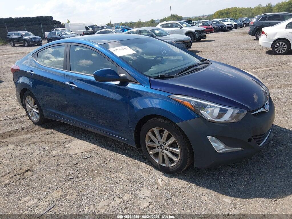 2014 HYUNDAI ELANTRA KMHDH4AE8EU178018