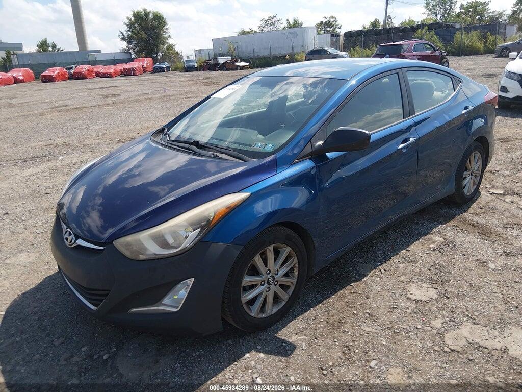 KMHDH4AE8EU178018 2014 HYUNDAI ELANTRA photo no. 2