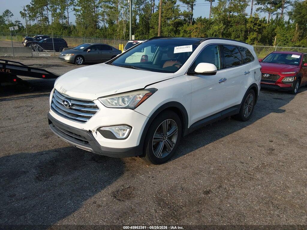 KM8SR4HF2EU076149 2014 HYUNDAI SANTA FE photo no. 2