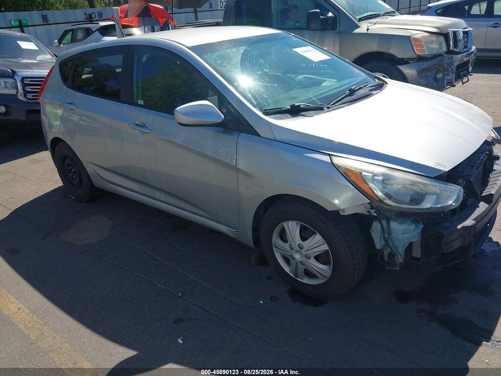 2016 HYUNDAI ACCENT KMHCT5AE6GU284499