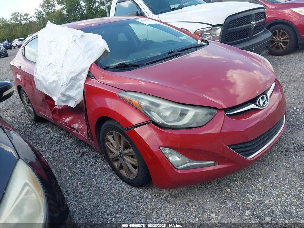 KMHDH4AE6GU489529 2016 HYUNDAI ELANTRA photo no. 1