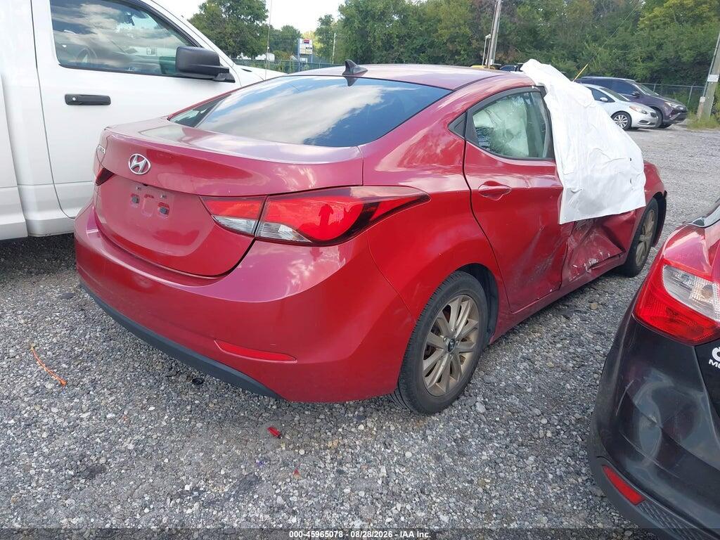 KMHDH4AE6GU489529 2016 HYUNDAI ELANTRA photo no. 4
