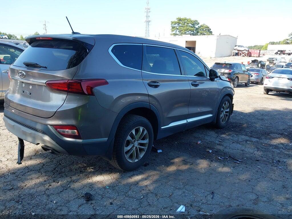 5NMS23AD0KH132782 2019 HYUNDAI SANTA FE photo no. 4