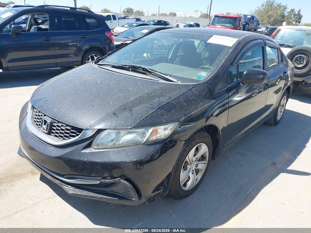 19XFB2F56FE110392 2015 HONDA CIVIC photo no. 2