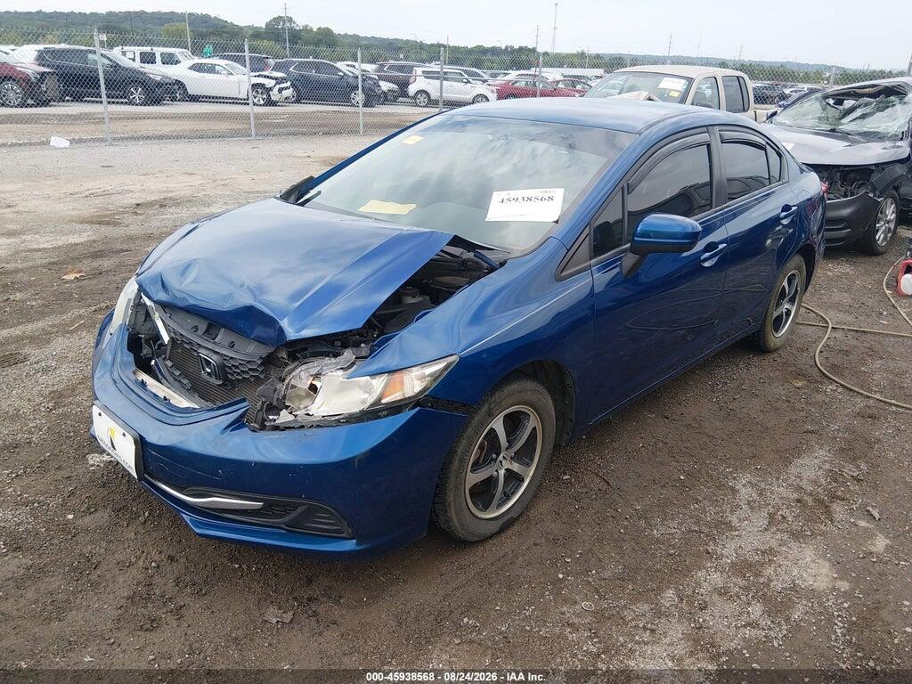 19XFB2F52FE086849 2015 HONDA CIVIC photo no. 2