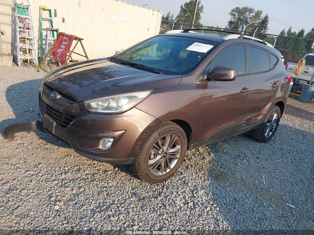 KM8JU3AG9EU943778 2014 HYUNDAI TUCSON photo no. 2
