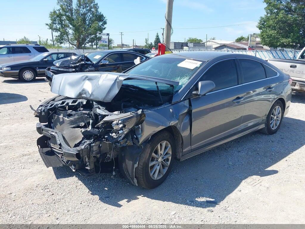 5NPE24AF6KH784362 2019 HYUNDAI SONATA photo no. 2