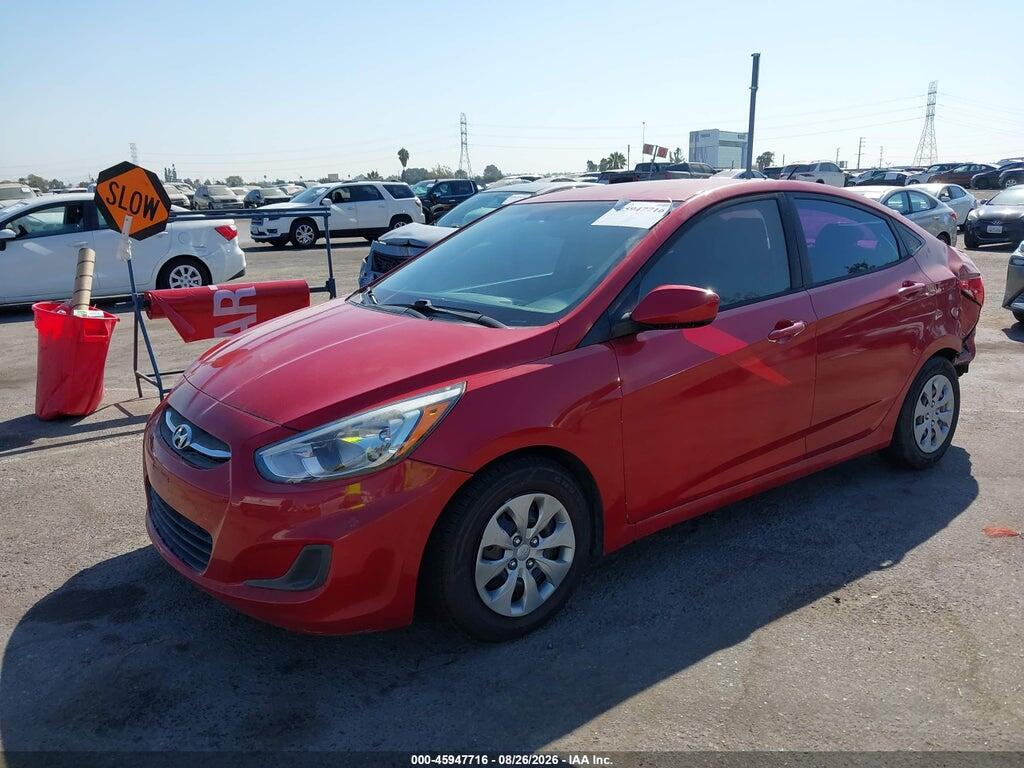 KMHCT4AE4FU935363 2015 HYUNDAI ACCENT photo no. 2