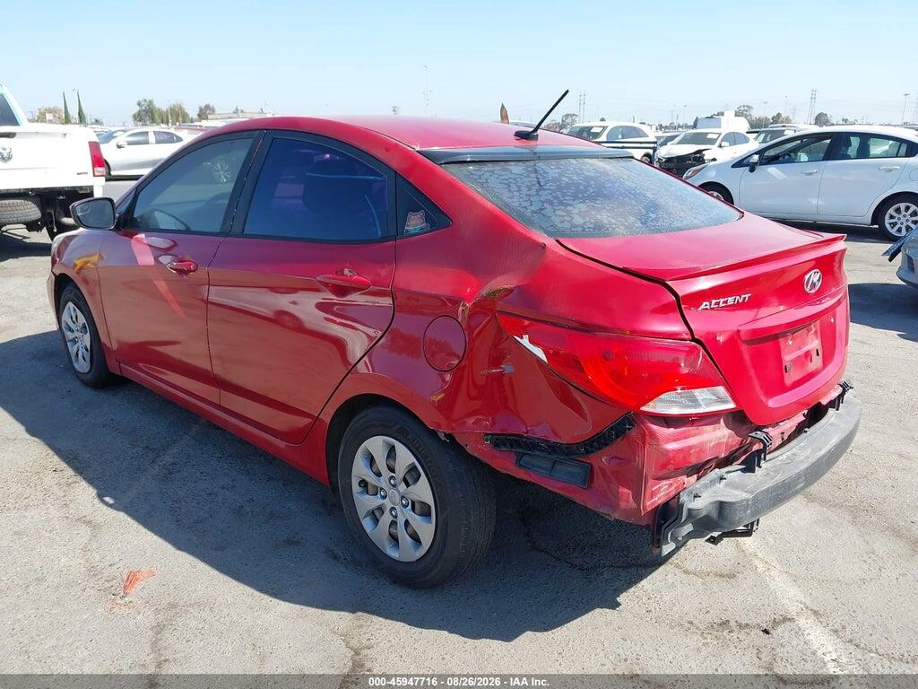 KMHCT4AE4FU935363 2015 HYUNDAI ACCENT photo no. 3