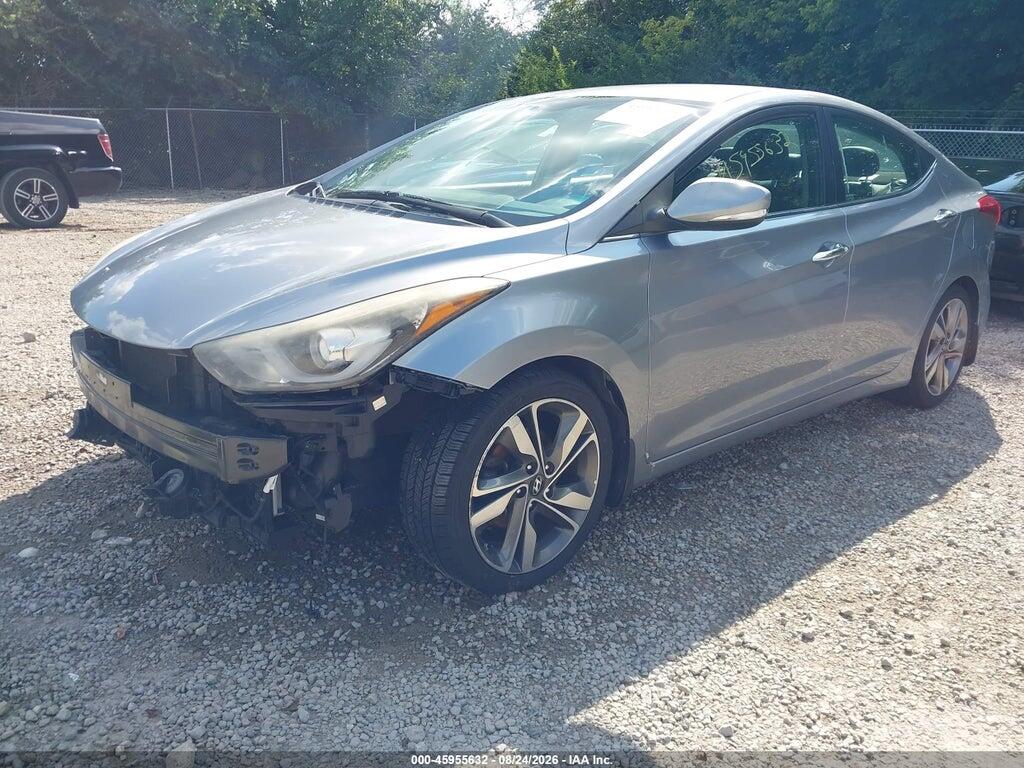 5NPDH4AE1FH638586 2015 HYUNDAI ELANTRA photo no. 2