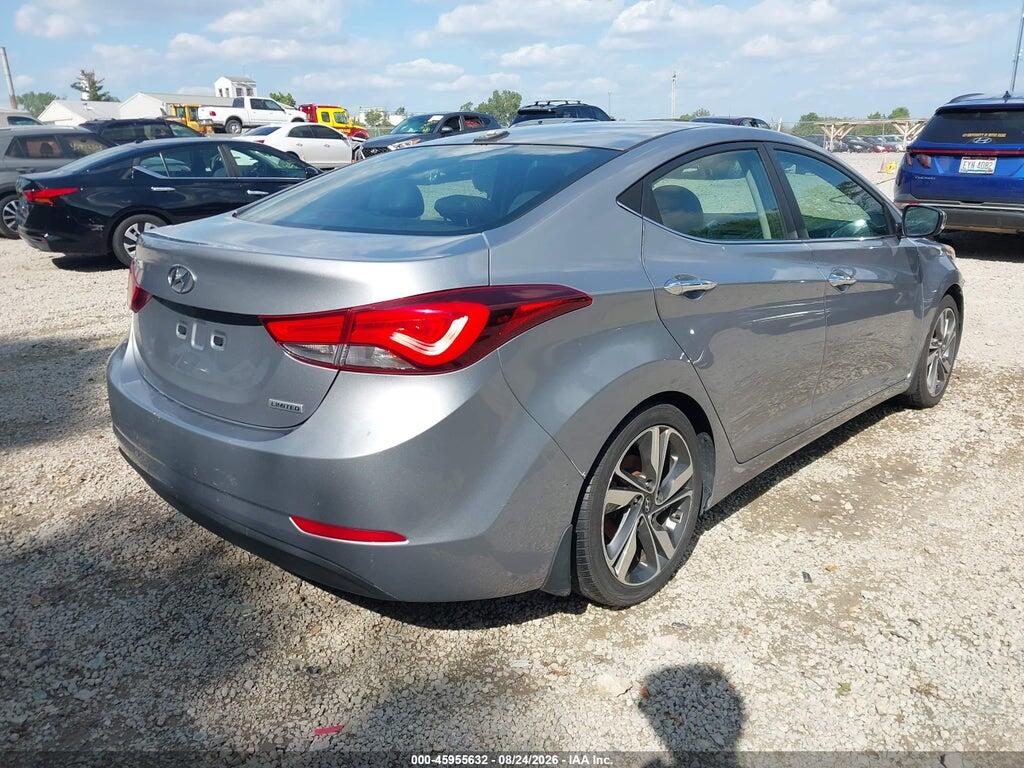 5NPDH4AE1FH638586 2015 HYUNDAI ELANTRA photo no. 4