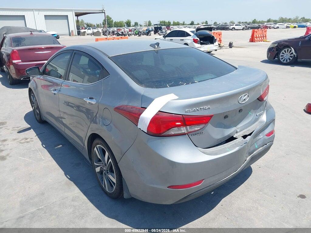 KMHDH4AE9FU390301 2015 HYUNDAI ELANTRA photo no. 3