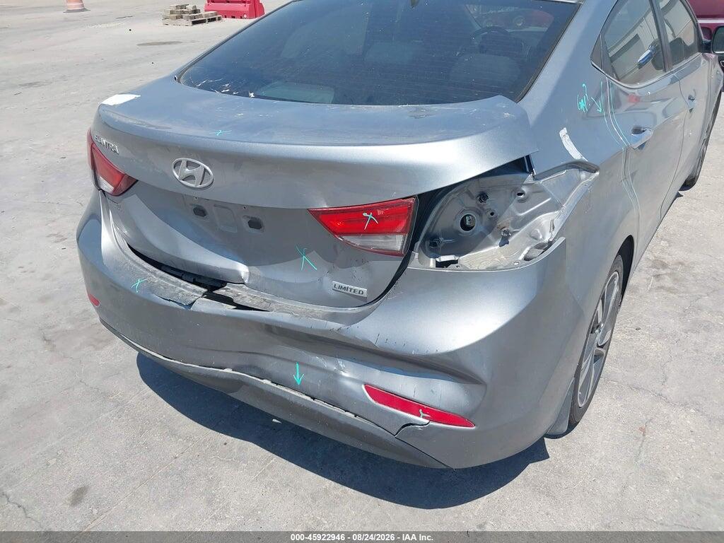KMHDH4AE9FU390301 2015 HYUNDAI ELANTRA photo no. 6