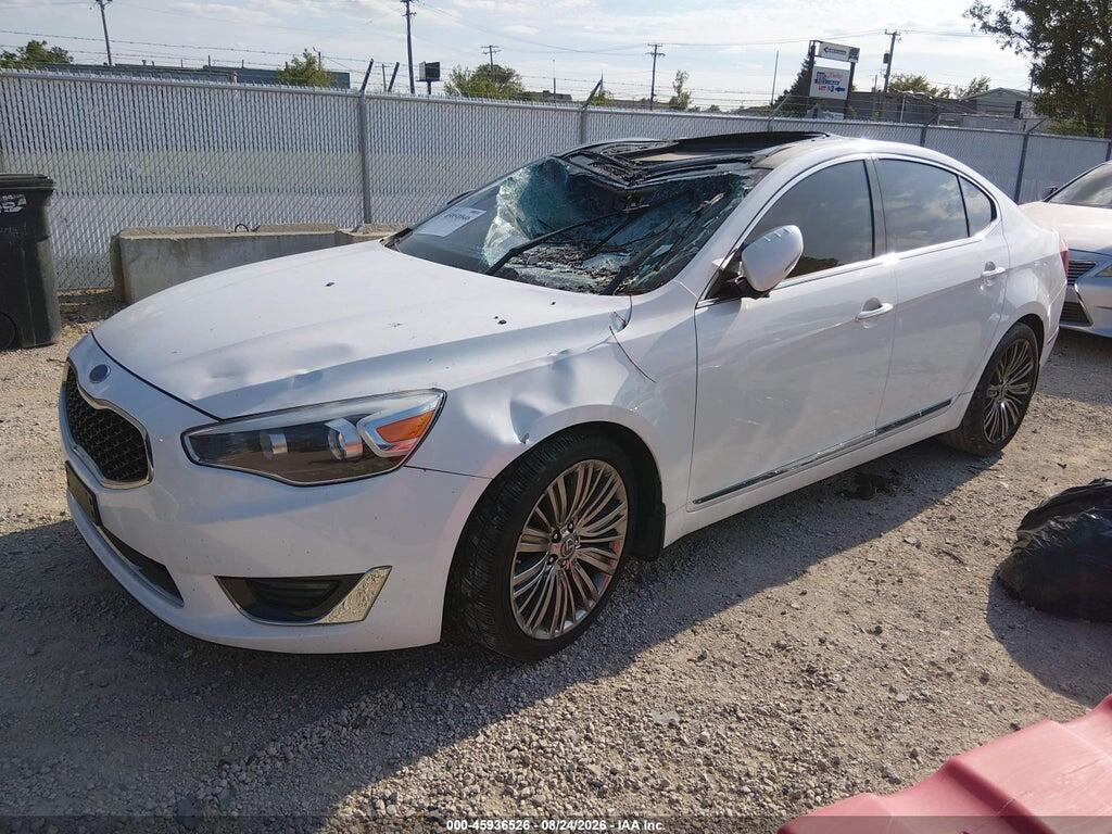 KNALN4D79E5165310 2014 KIA CADENZA photo no. 2
