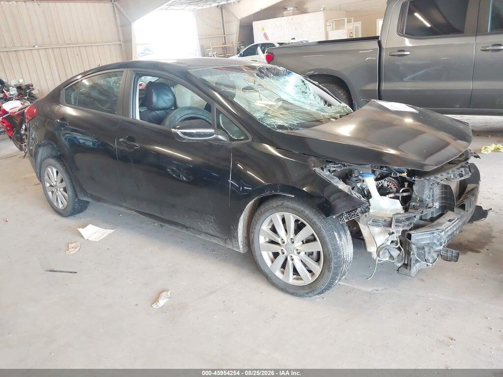 KNAFX4A60E5166123 2014 KIA FORTE photo no. 1