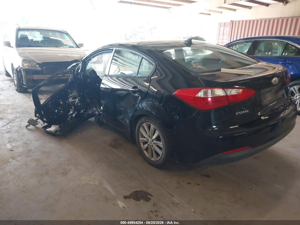 KNAFX4A60E5166123 2014 KIA FORTE photo no. 3