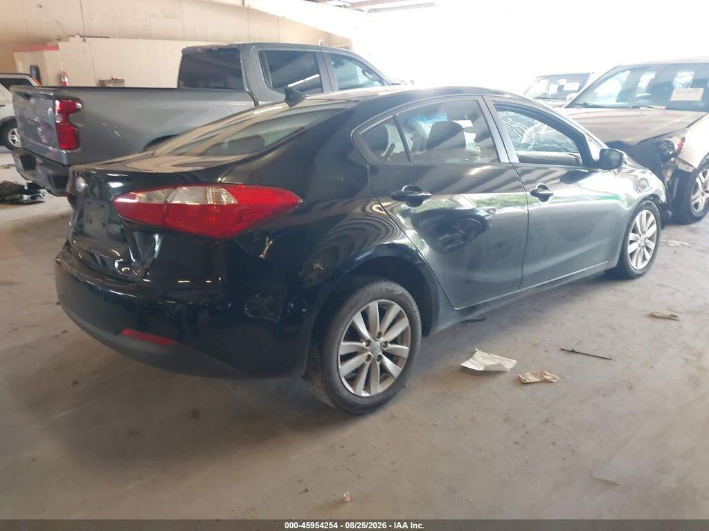 KNAFX4A60E5166123 2014 KIA FORTE photo no. 4