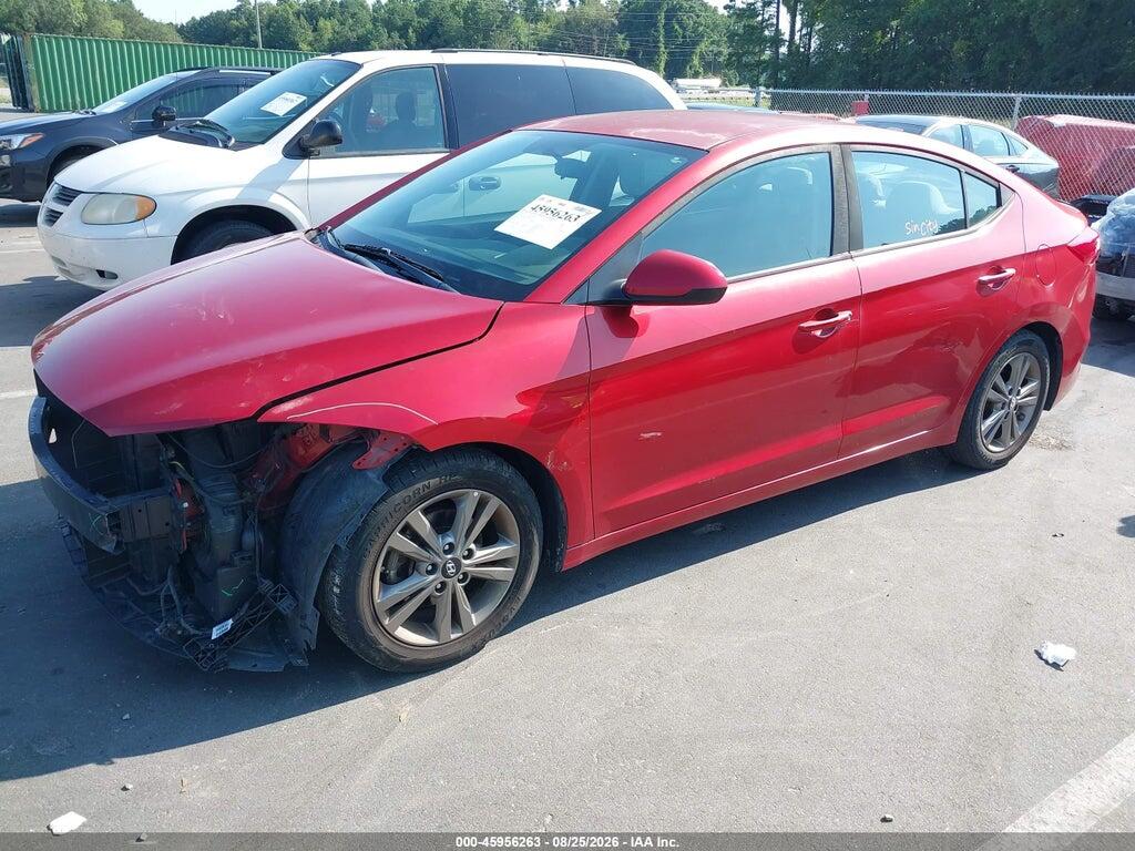 5NPD84LF3JH255327 2018 HYUNDAI ELANTRA photo no. 2